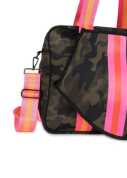 Haute Shore-Billie Showoff | Neoprene Tennis Bag-Pink Dot Styles