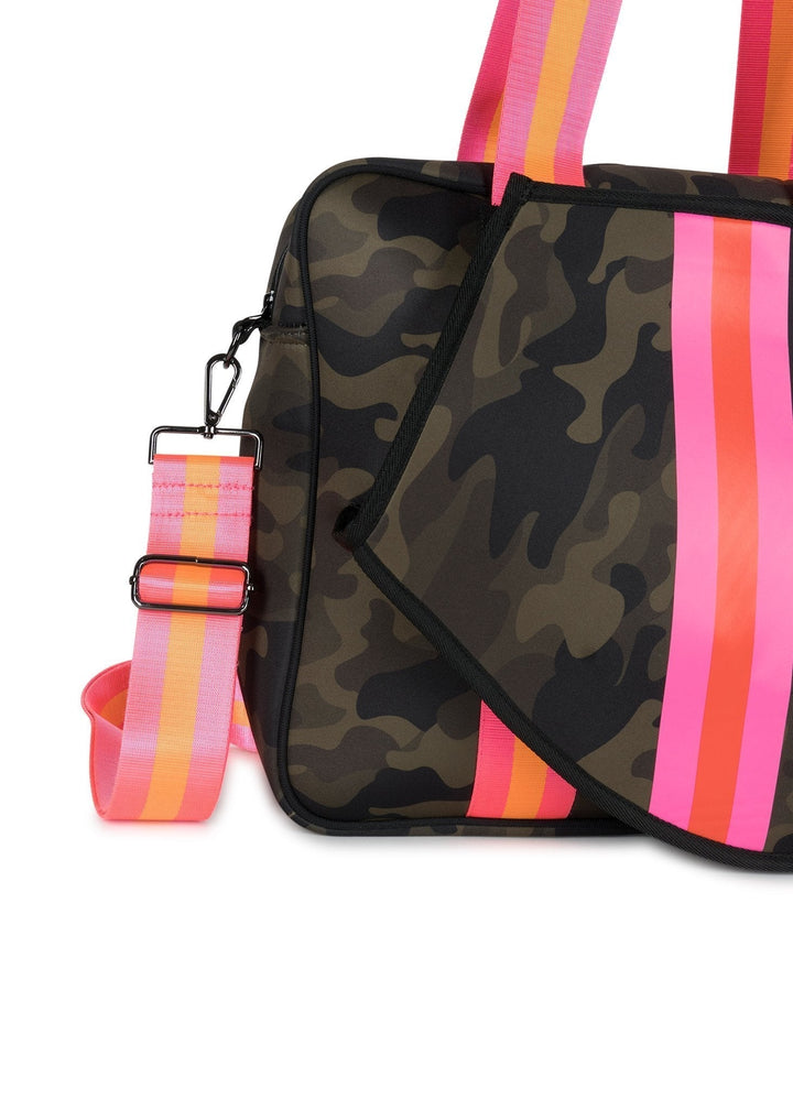 Haute Shore-Billie Showoff | Neoprene Tennis Bag-Pink Dot Styles