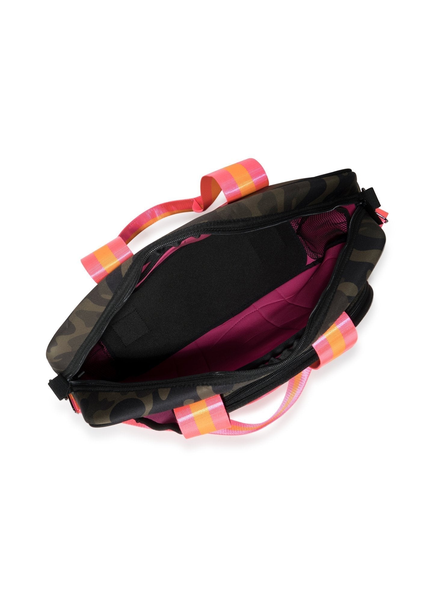 Pink store dot camo tennis bag