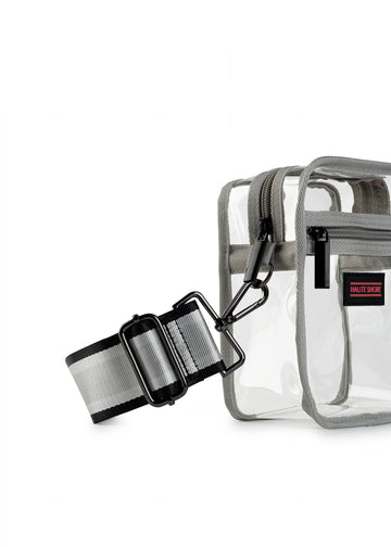 Casey Clear Midtown Stadium Approved Clear Cellphone Crossbody