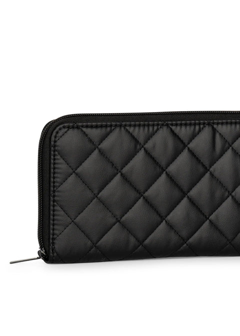 Haute Shore-Cash Carbon | Quilted Wallet-Pink Dot Styles