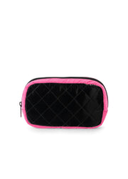 Haute Shore-Charli Rave | Quilted Puffer Cosmetic Case-Pink Dot Styles