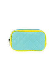 Haute Shore-Charli Turks | Quilted Puffer Cosmetic Case-Pink Dot Styles