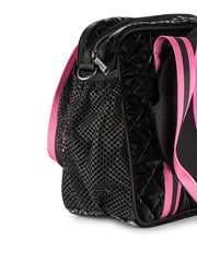 Haute Shore-Dill Rave | Quilted & Neoprene Pickleball Tote-Pink Dot Styles