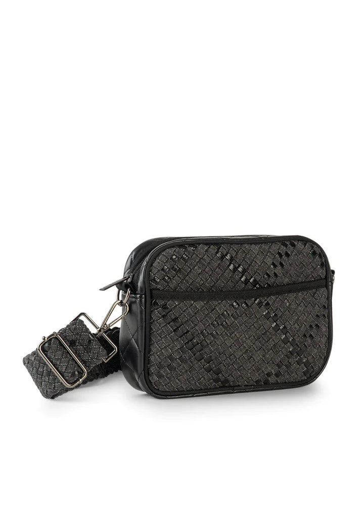 Haute Shore-Drew Edge | Woven Denim Camera Crossbody (Final Sale)-Pink Dot Styles
