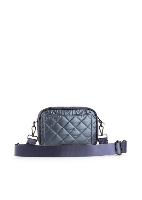Haute Shore-Drew Slate | Quilted Compact Crossbody-Pink Dot Styles