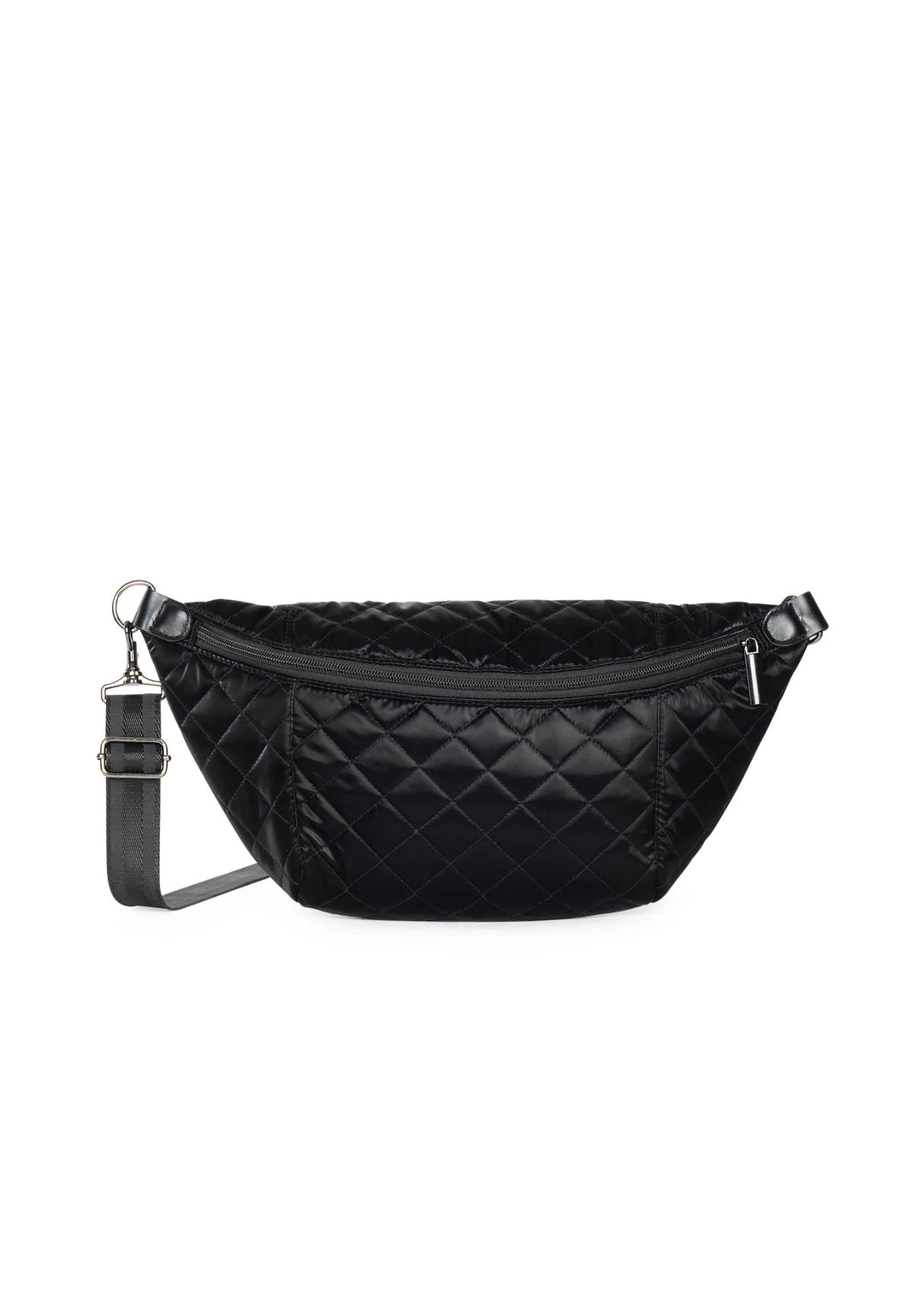 Haute Shore Black Quilted Puffer Sling Bag Emily Night