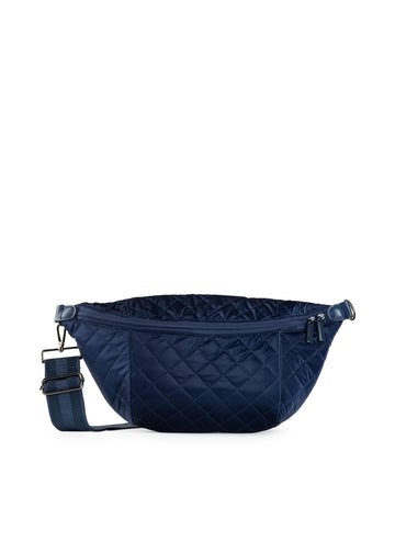 Haute Shore Navy Quilted Puffer Sling Bag - Emily Pacific