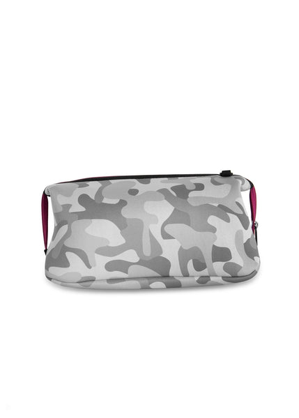 Haute Shore | Pink Neoprene Cosmetic Case w/Stripe | Erin Hills