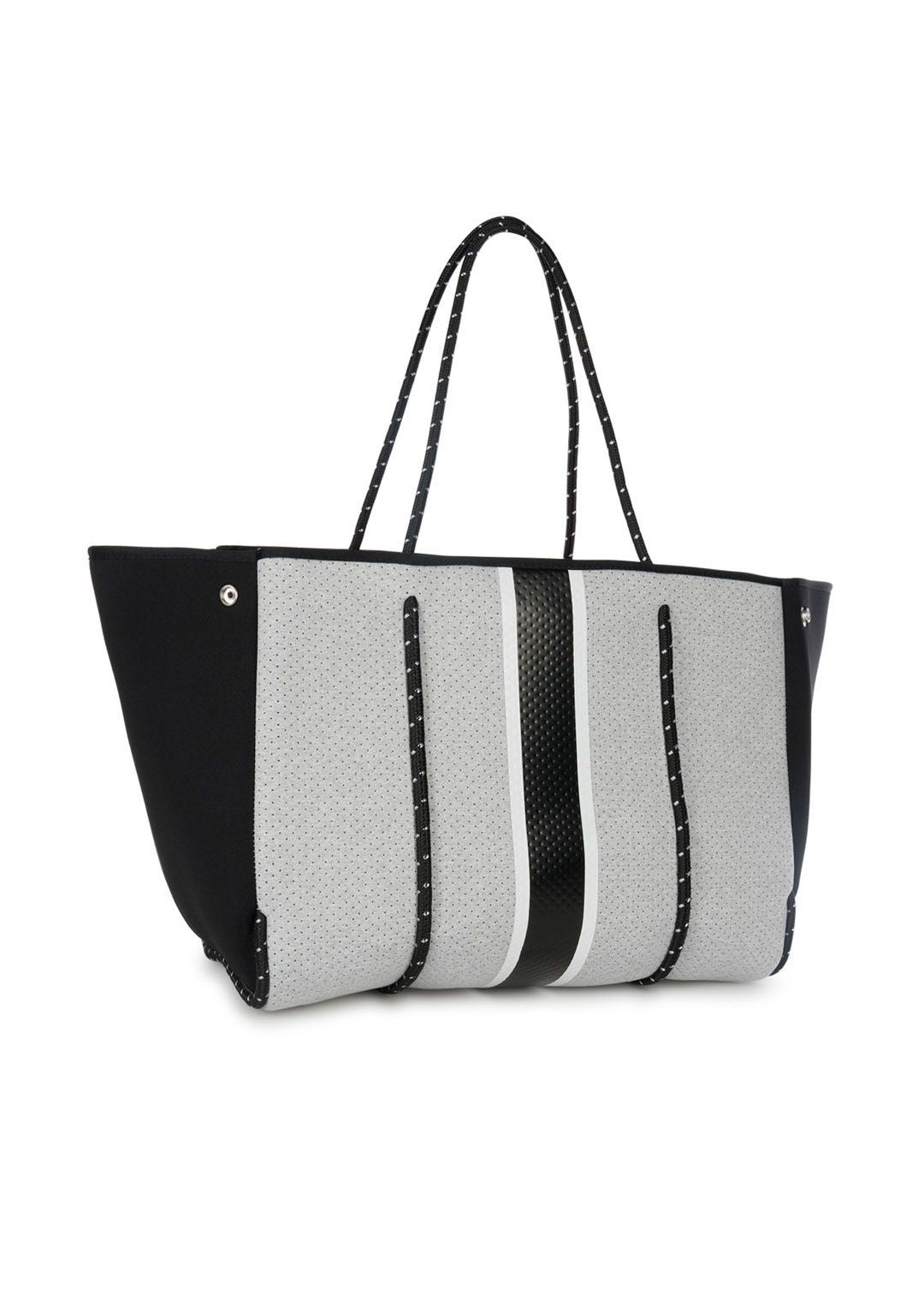 Dot dash woven online bag