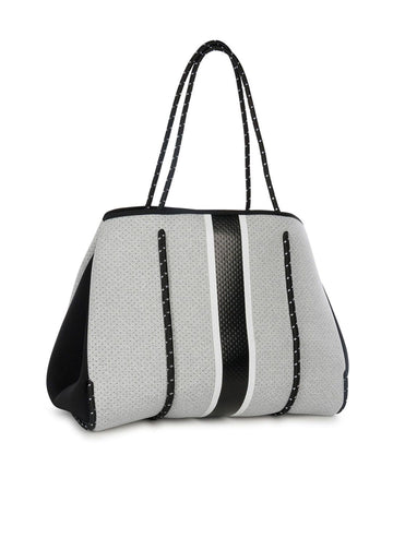 Haute Shore, Grey Neoprene Tote - Gym, Beach Bag