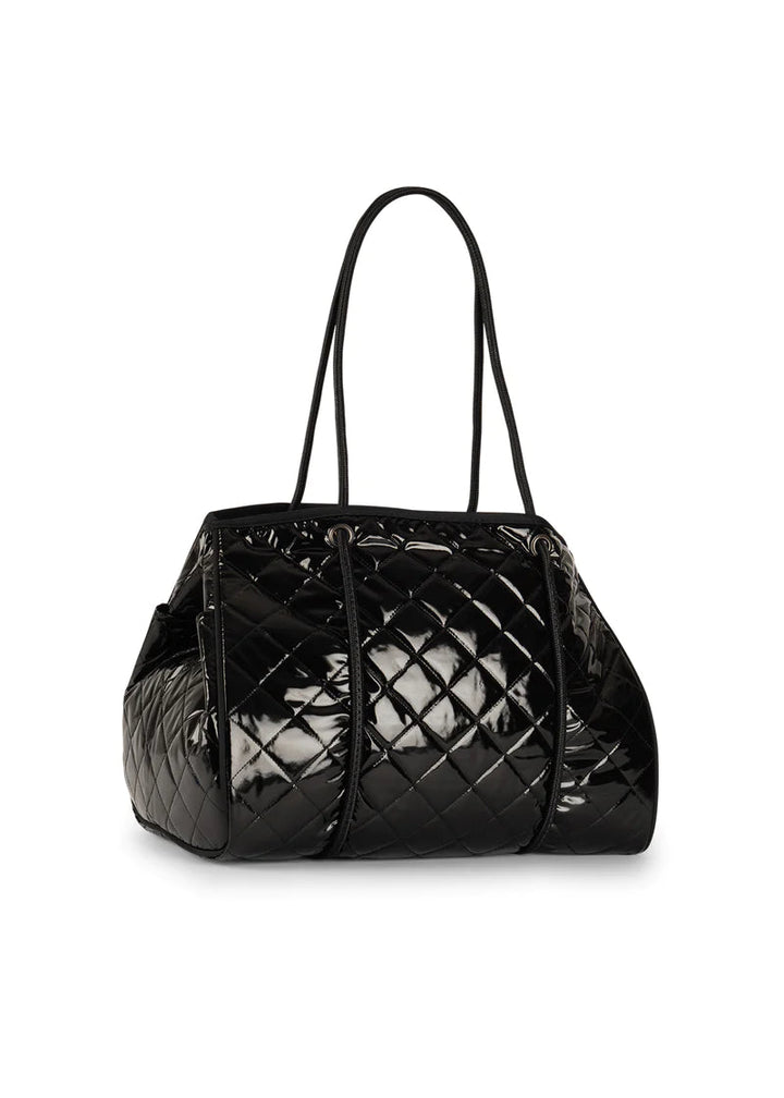 Haute Shore-Greyson Noir '23 | Everyday Puffer Tote-Pink Dot Styles
