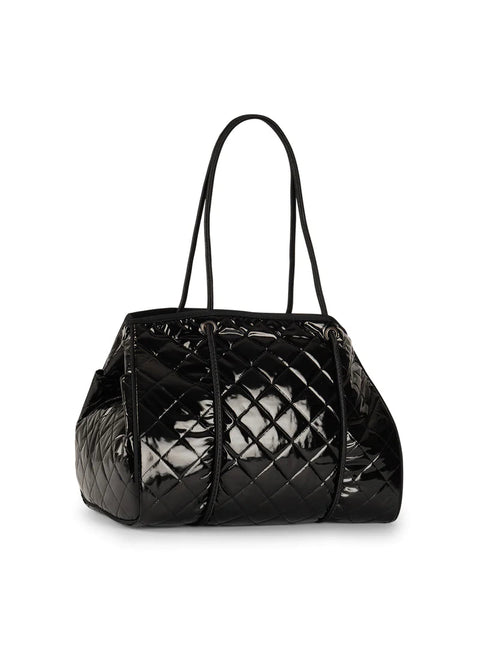 Greyson Noir '23 | Everyday Puffer Tote-Accessories > Handbags > Totes-Pink Dot Styles