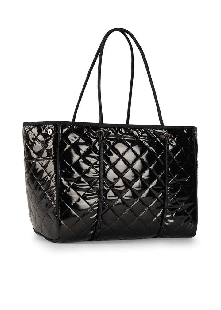 Haute Shore-Greyson Noir '23 | Everyday Puffer Tote-Pink Dot Styles