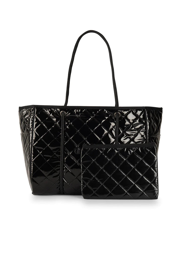 Haute Shore-Greyson Noir '23 | Everyday Puffer Tote-Pink Dot Styles