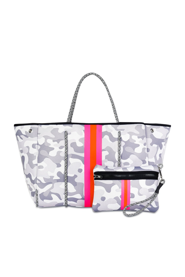 Haute Shore-Greyson Rise | Neoprene Tote-Pink Dot Styles