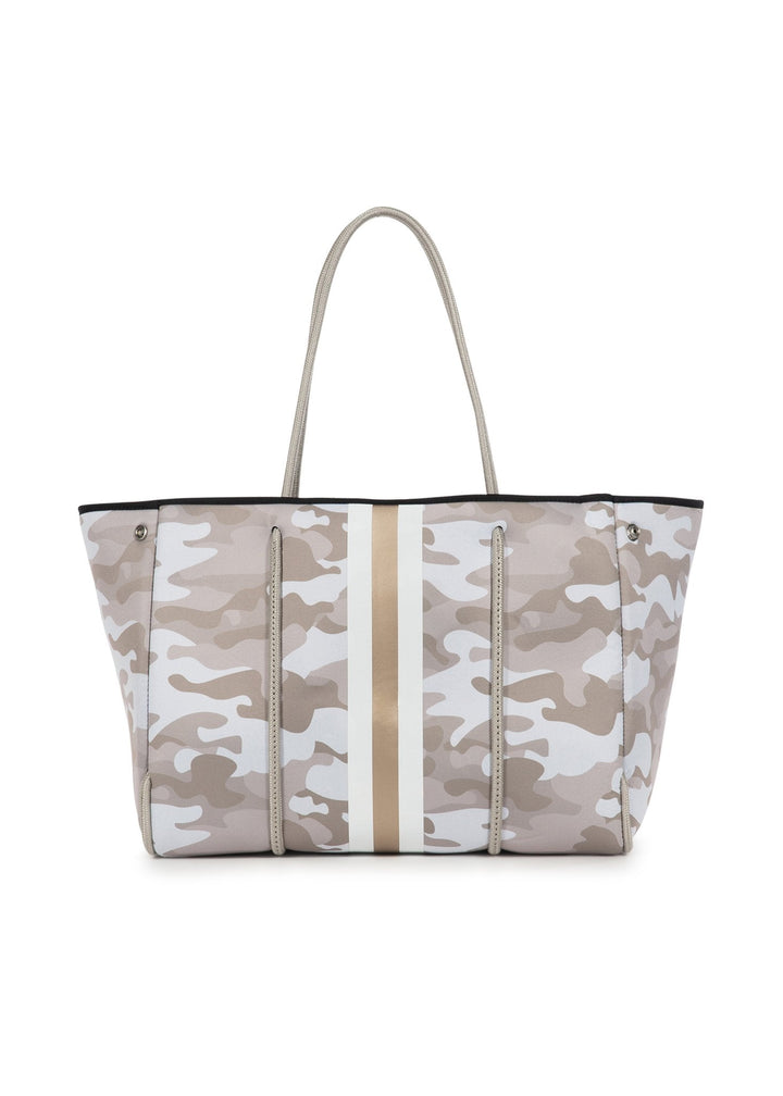 Haute Shore-Greyson Sahara | Neoprene Tote-Pink Dot Styles