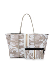 Haute Shore-Greyson Sahara | Neoprene Tote-Pink Dot Styles