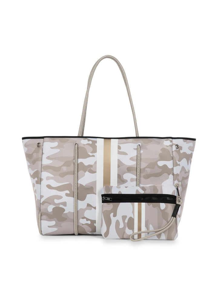Haute Shore-Greyson Sahara | Neoprene Tote-Pink Dot Styles