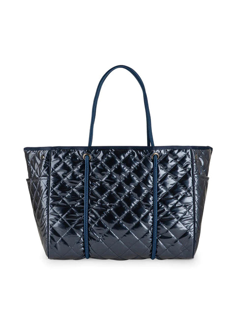 Haute Shore-Greyson Sea | Everyday Puffer Tote-Pink Dot Styles