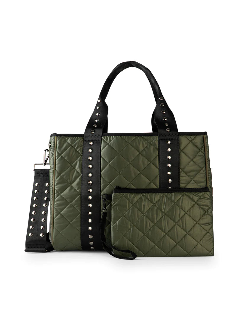 Black discount structured tote