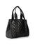 Jaime Edge | Quilted Vegan Leather Structured Tote-Accessories > Handbags > Totes-Pink Dot Styles