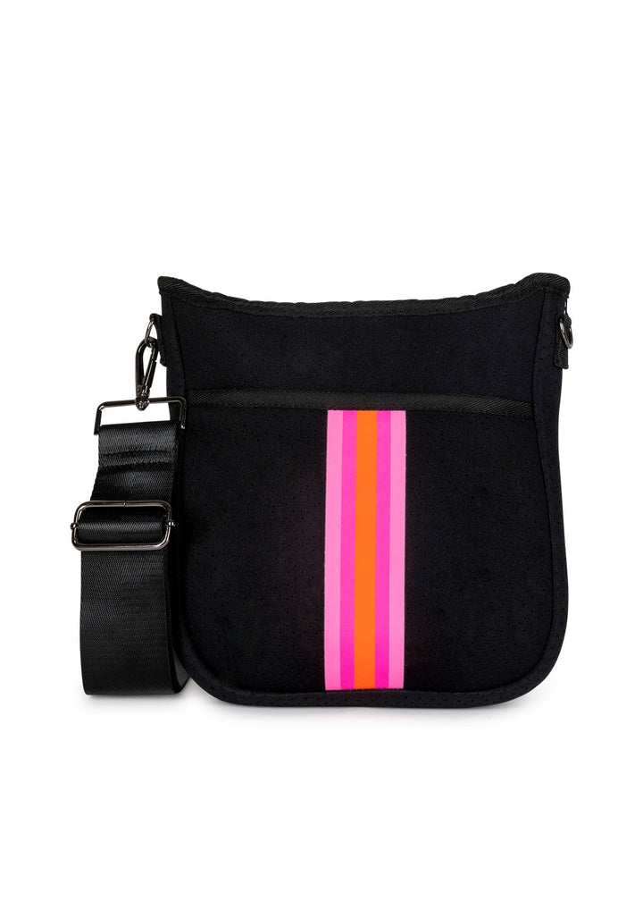 Haute Shore-Jeri Rave | Mini Neoprene Crossbody-Pink Dot Styles