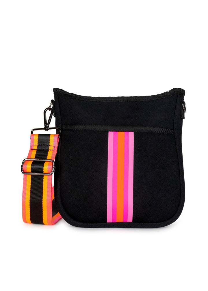 Haute Shore-Jeri Rave | Mini Neoprene Crossbody-Pink Dot Styles