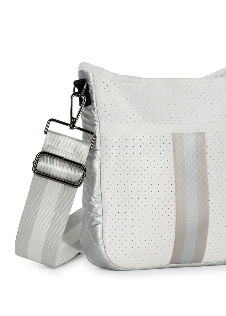 Haute Shore-Jeri Vapor | Mini Neoprene Crossbody-Pink Dot Styles