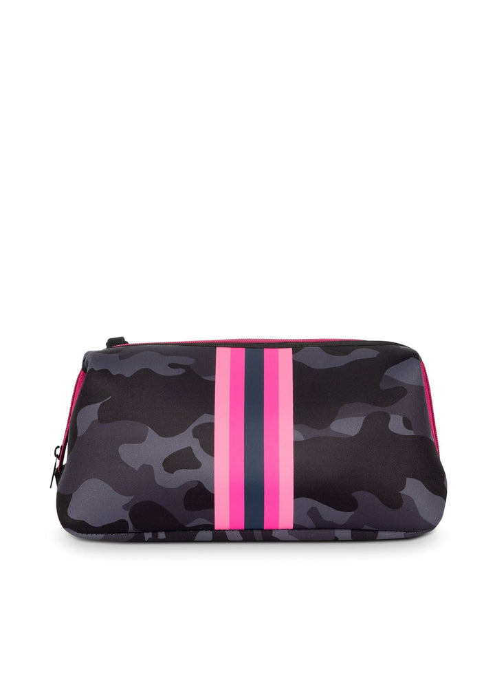 Haute Shore-Kyle Epic | Camo Neoprene Toiletry Bag-Pink Dot Styles