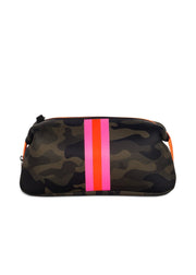 Haute Shore-Kyle Showoff | Camo Neoprene Toiletry Bag-Pink Dot Styles