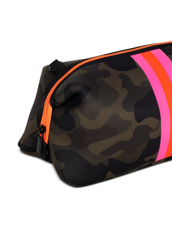 Haute Shore-Kyle Showoff | Camo Neoprene Toiletry Bag-Pink Dot Styles