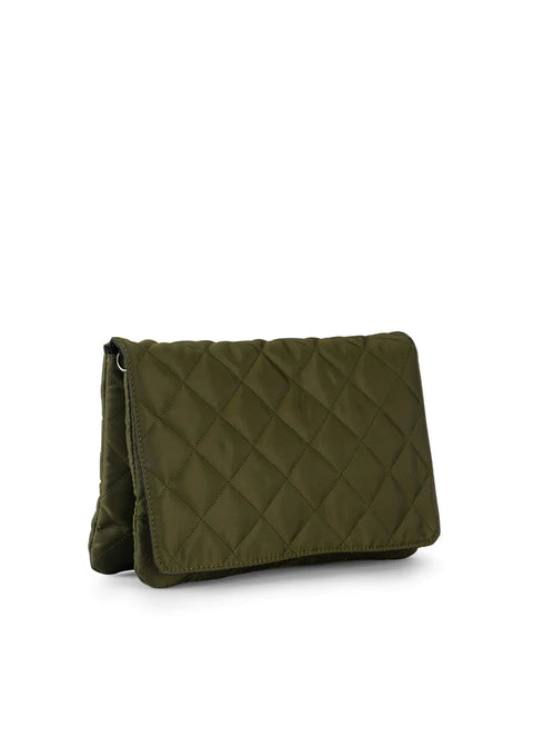 Lexi Avenue | Quilted Flap Crossbody / Convertible Clutch-Accessories > Handbags > Crossbody-Pink Dot Styles
