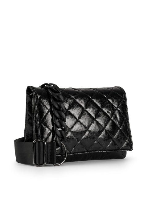 Haute Shore-Lexi Glam | Quilted Crossbody / Convertible Clutch-Pink Dot Styles