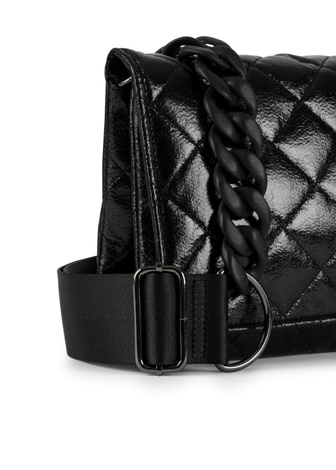 Haute Shore-Lexi Glam | Quilted Crossbody / Convertible Clutch-Pink Dot Styles