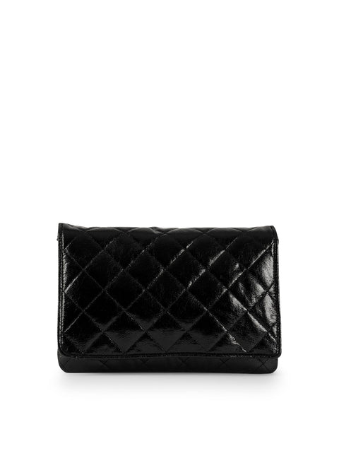 Haute Shore-Lexi Glam | Quilted Crossbody / Convertible Clutch-Pink Dot Styles