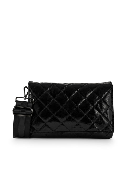 Haute Shore-Lexi Glam | Quilted Crossbody / Convertible Clutch-Pink Dot Styles