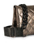 Lexi Nova | Quilted Vegan Leather Flap Crossbody / Convertible Clutch-Accessories > Handbags > Crossbody-Pink Dot Styles