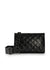 Lexi Solo | Quilted Vegan Leather Flap Crossbody / Convertible Clutch-Accessories > Handbags > Crossbody-Pink Dot Styles