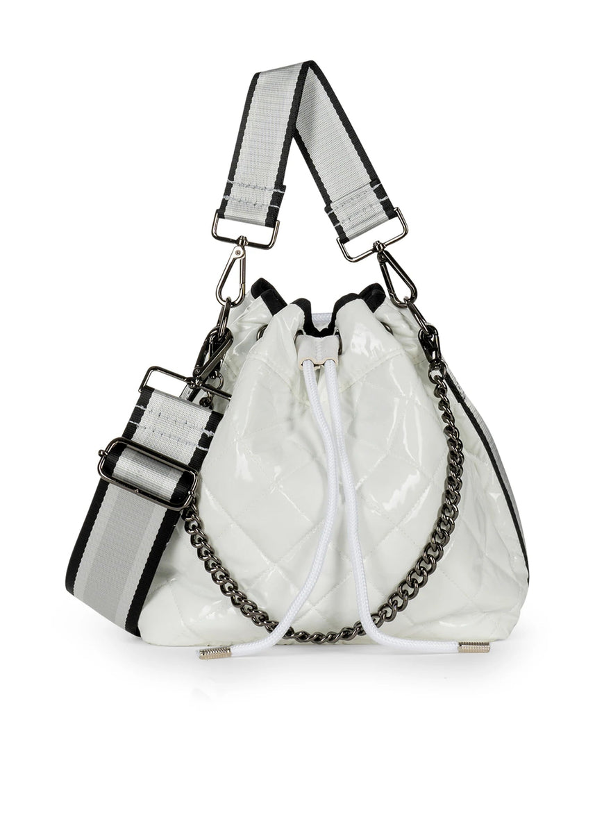 Lindsey Blanc | Puffer Quilted Bucket Bag