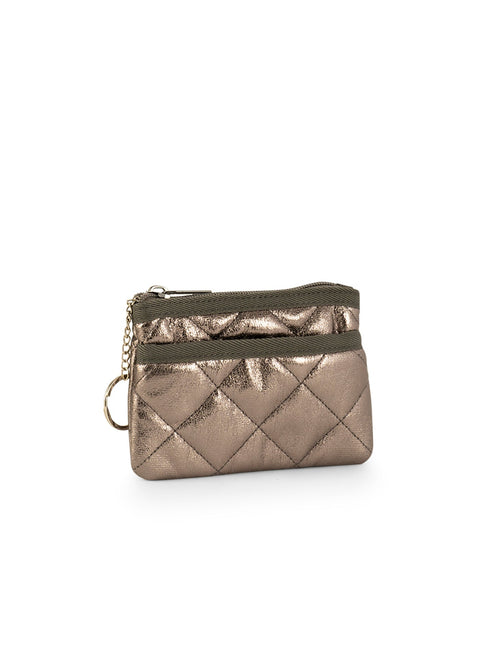 Haute Shore-Max Nova | Quilted Card Case Wallet-Pink Dot Styles