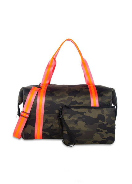 Haute Shore  Camo Neoprene Weekender Tote Bag - Morgan Soho