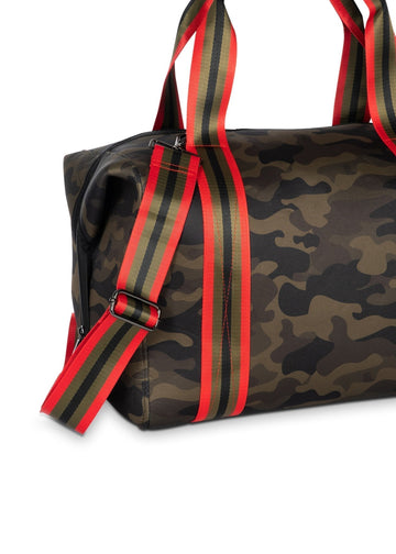 Haute Shore  Camo Neoprene Weekender Tote Bag - Morgan Soho