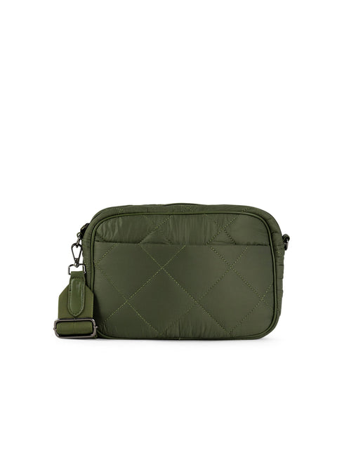 Haute Shore-Noa Olive Puffer I Cargo Camera Crossbody-Pink Dot Styles