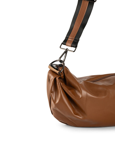 Haute Shore-Ollie Saddle | Vegan Leather Sling Bag-Pink Dot Styles
