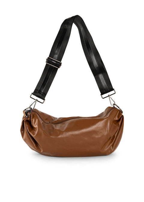 Haute Shore-Ollie Saddle | Vegan Leather Sling Bag-Pink Dot Styles