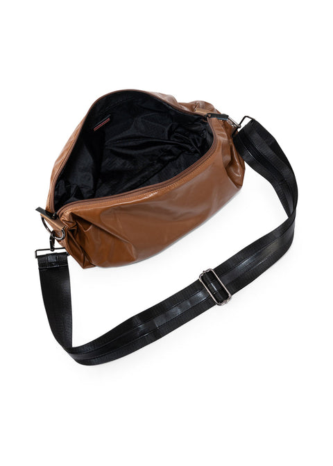 Haute Shore-Ollie Saddle | Vegan Leather Sling Bag-Pink Dot Styles