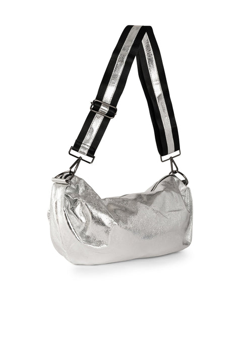 Haute Shore-Ollie Shine | Vegan Leather Sling Bag-Pink Dot Styles
