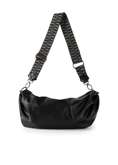 Haute Shore-Ollie Solor-P | Pebbled Vegan Leather Slouch Bag-Pink Dot Styles