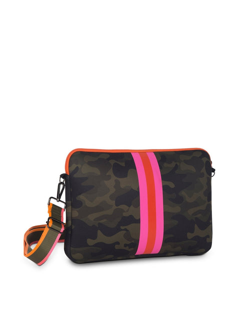 Haute Shore-Parker Showoff | Laptop Sleeve / Crossbody-Pink Dot Styles